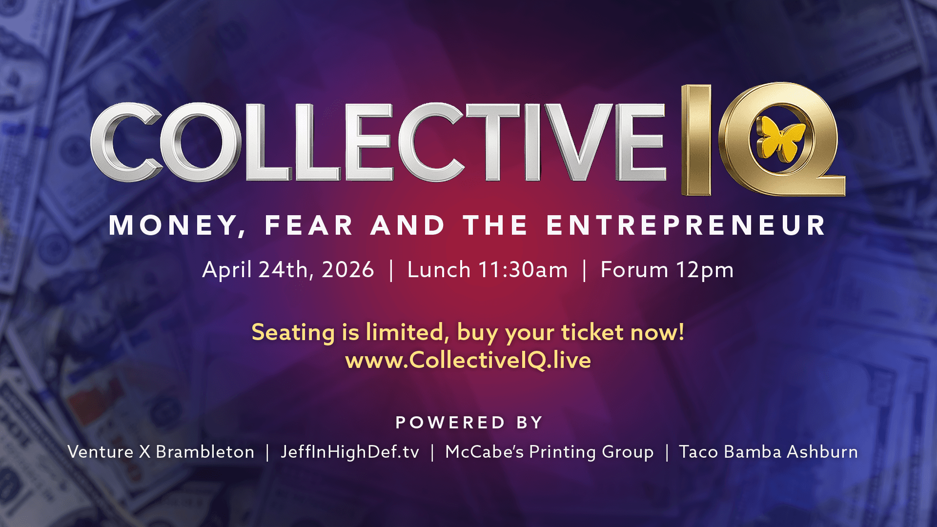 Collective I.Q : Money, Fear, and the Entrepreneur